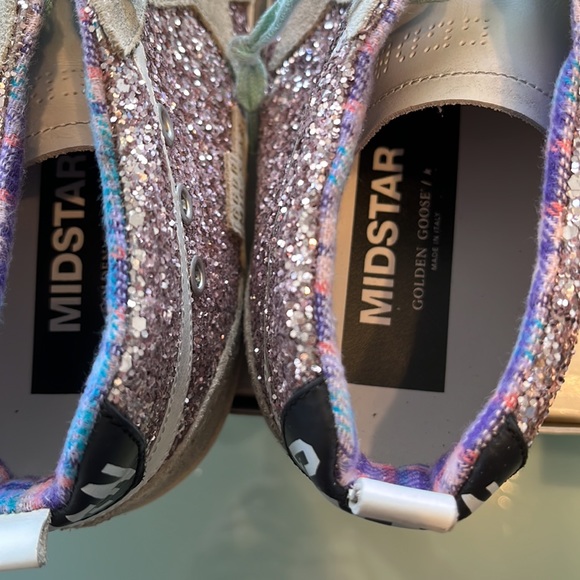 Woman’s golden goose snicker size 40 purple white - Picture 6 of 8